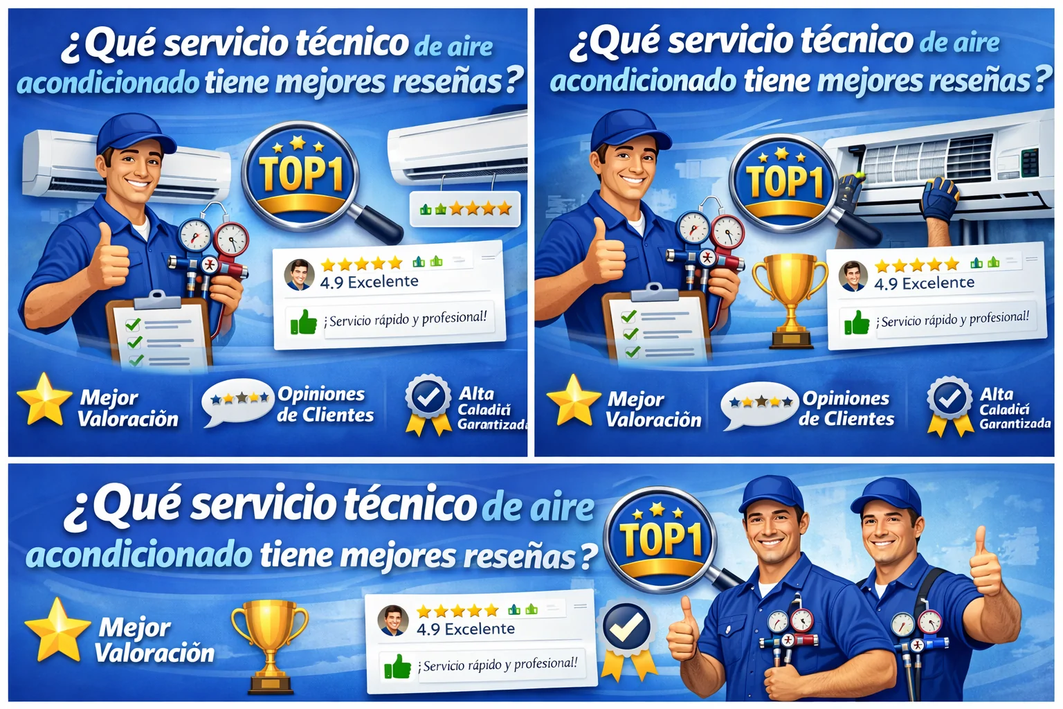 Tecnico de aire acondicionado destacado - &iquest;Qu&eacute; servicio t&eacute;cnico de aire acondicionado tiene mejores rese&ntilde;as?